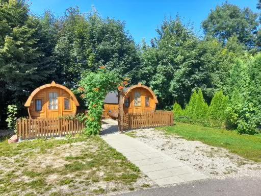 Schlaffass-Camping Gutshof Donauried غنزبرغ المظهر الخارجي الصورة